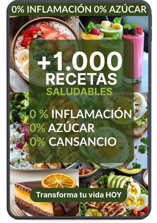 1000 Recetas Saludables - Sin Azúcar -Sin Harinas